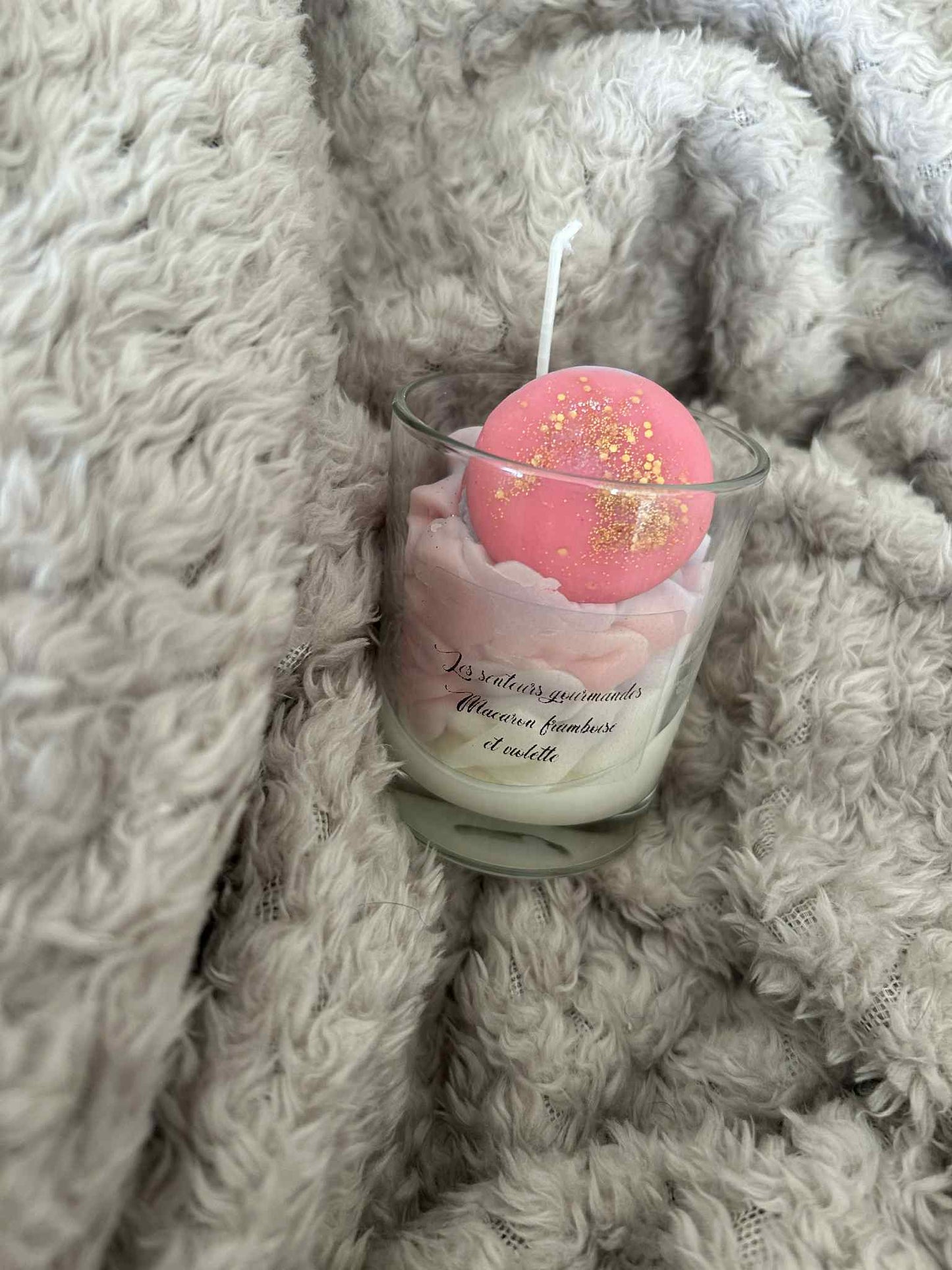 Petites bougies gourmandes